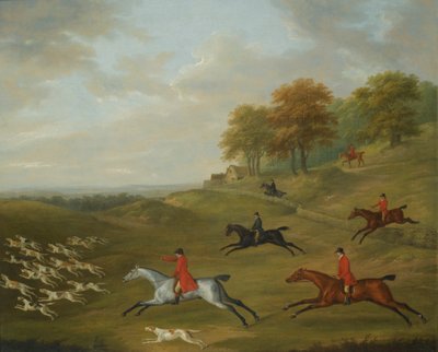 A Hunt in Full Cry by John Nott Sartorius